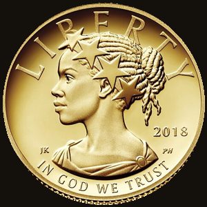 Obverse of a Modern Bullion Gold.