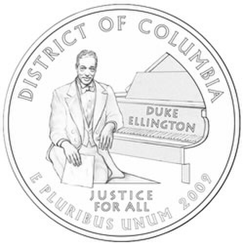 Obverse of a D.C. & U.S. Territories Quarters.