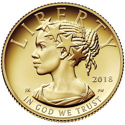 Obverse of a Modern Bullion Gold.