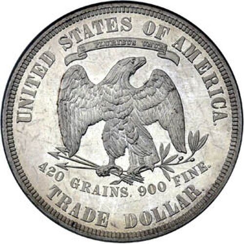 Reverse of a Trade Dollar.
